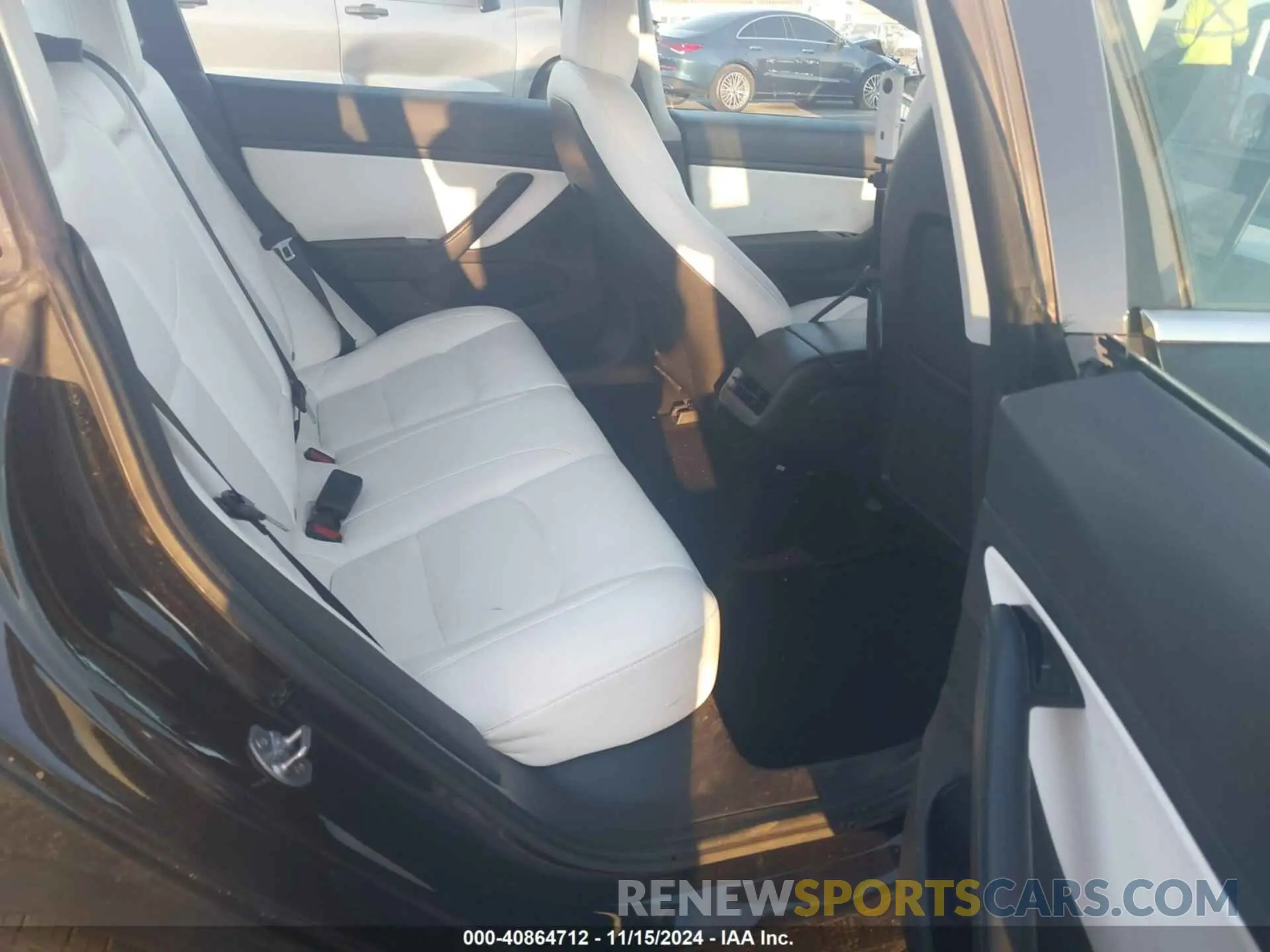 8 fotografías del automóvil dañado 5YJ3E1EB2LF787926 TESLA MODEL 3 2020