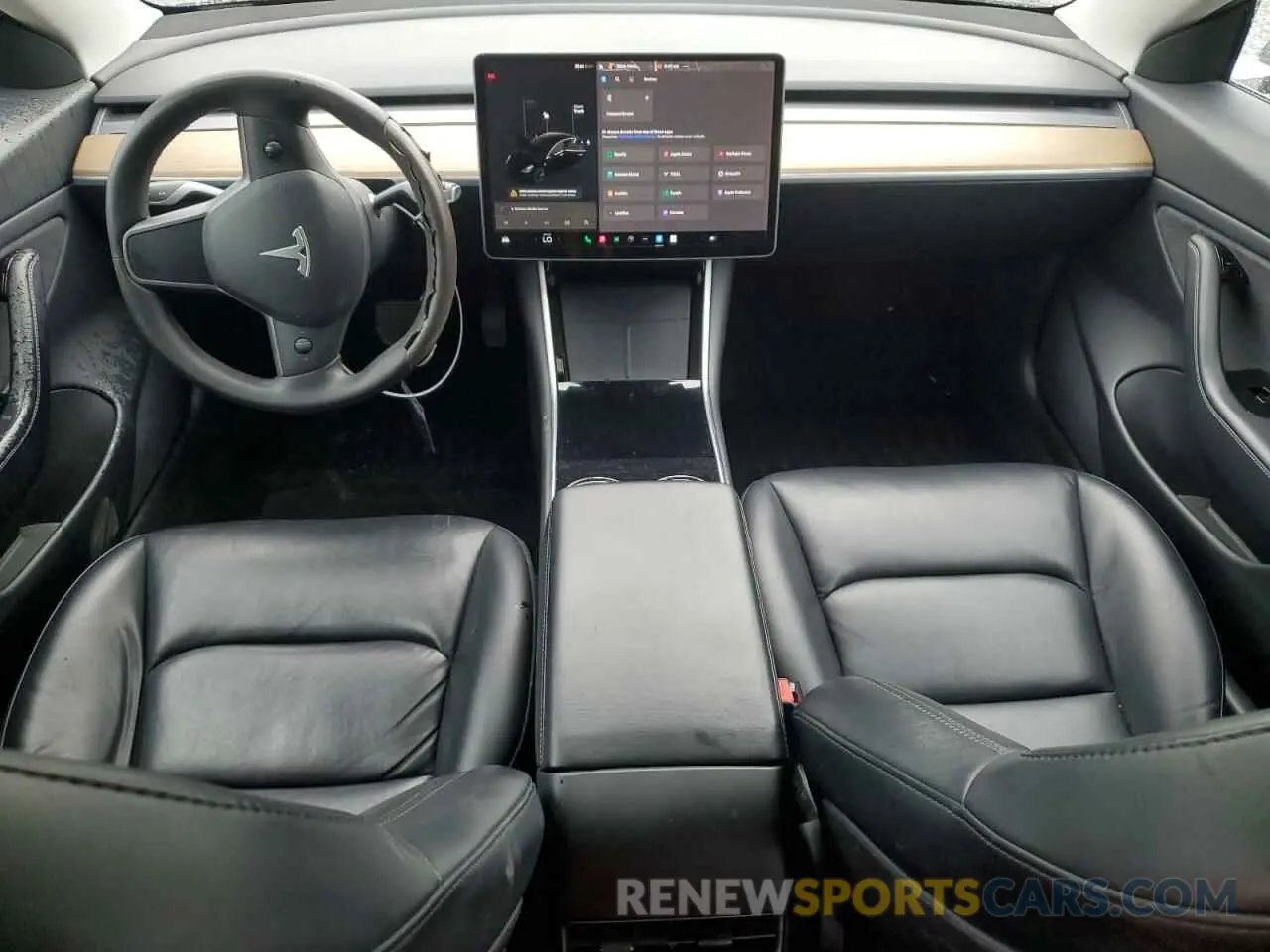 8 fotografías del automóvil dañado 5YJ3E1EB2LF794696 TESLA MODEL 3 2020