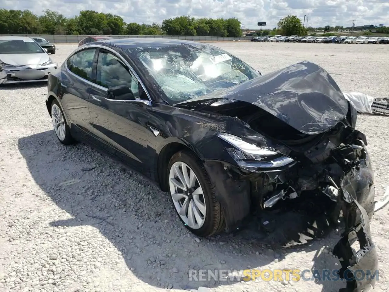 1 fotografías del automóvil dañado 5YJ3E1EB3LF600466 TESLA MODEL 3 2020