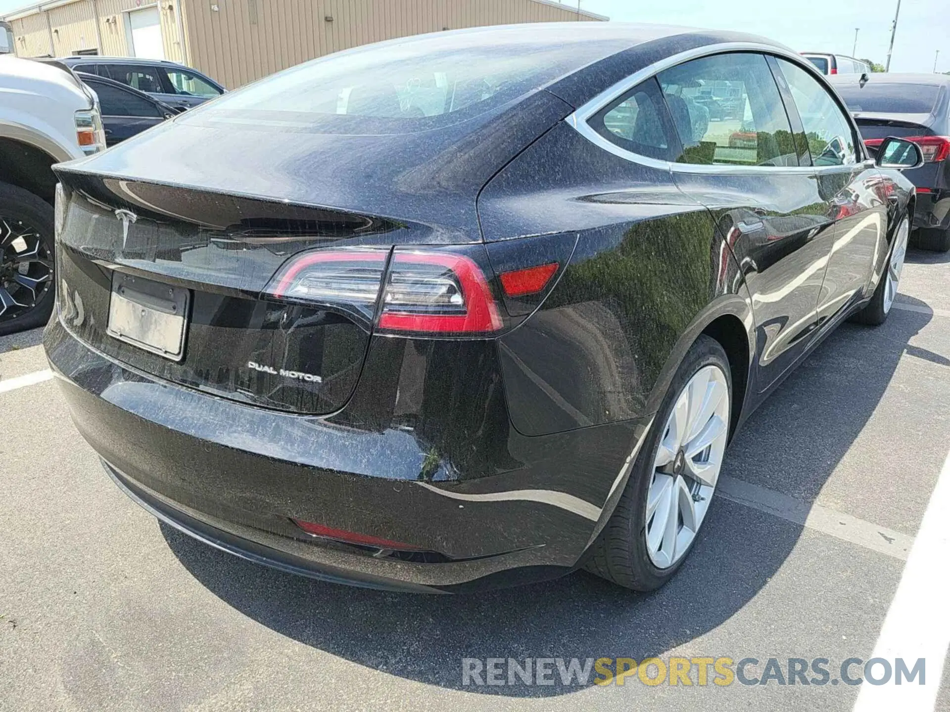 8 fotografías del automóvil dañado 5YJ3E1EB3LF600614 TESLA MODEL 3 2020