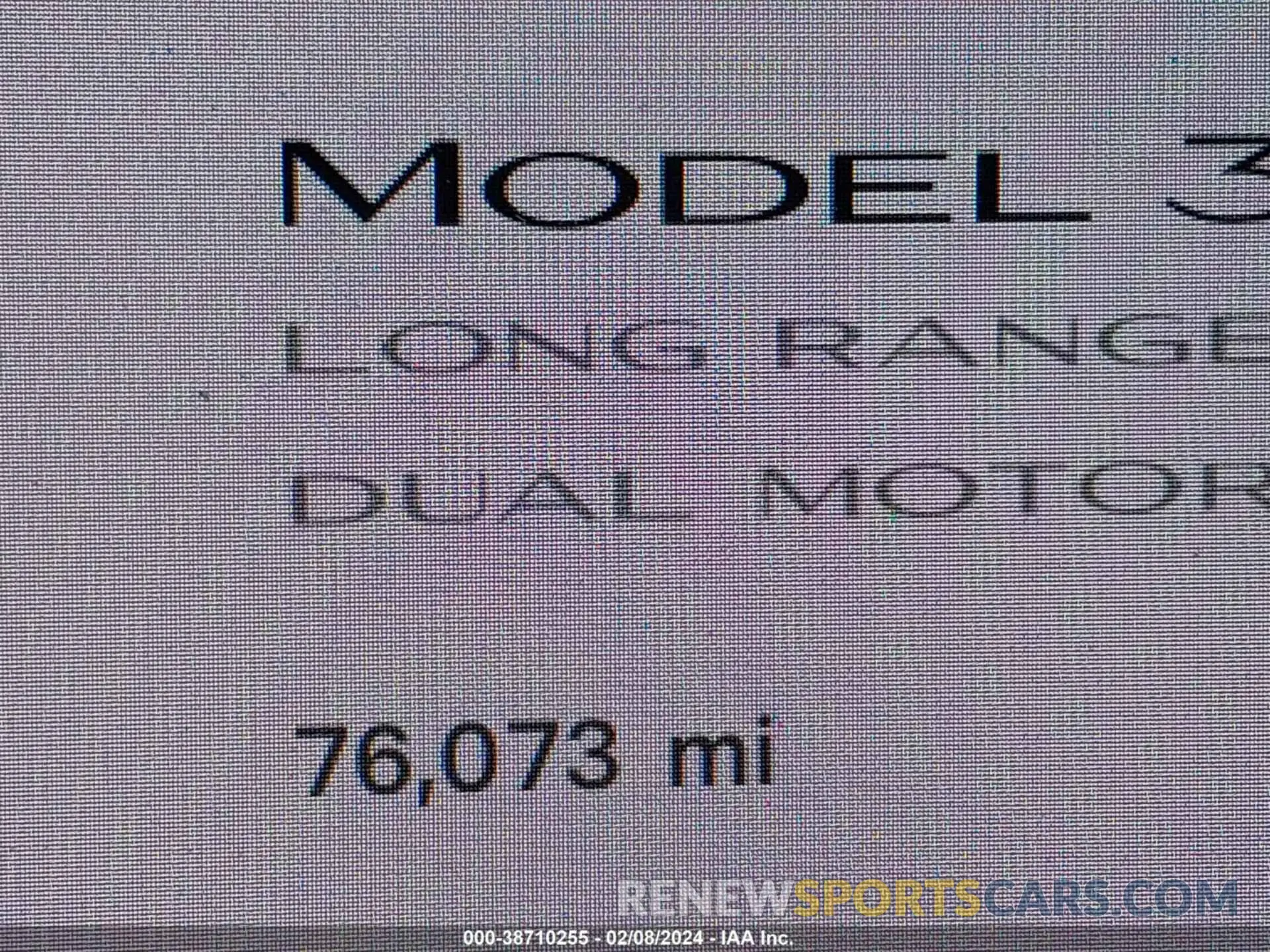 15 fotografías del automóvil dañado 5YJ3E1EB3LF619244 TESLA MODEL 3 2020