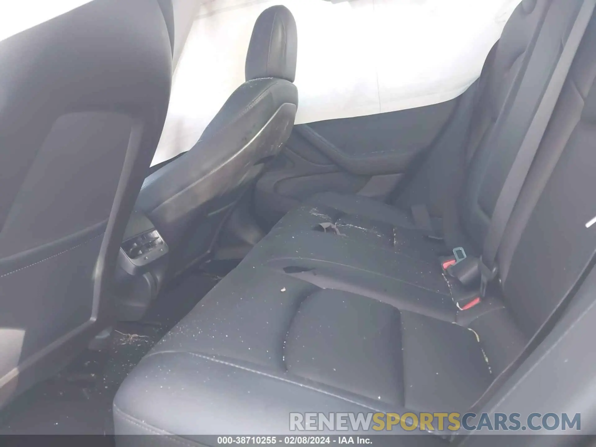 8 fotografías del automóvil dañado 5YJ3E1EB3LF619244 TESLA MODEL 3 2020