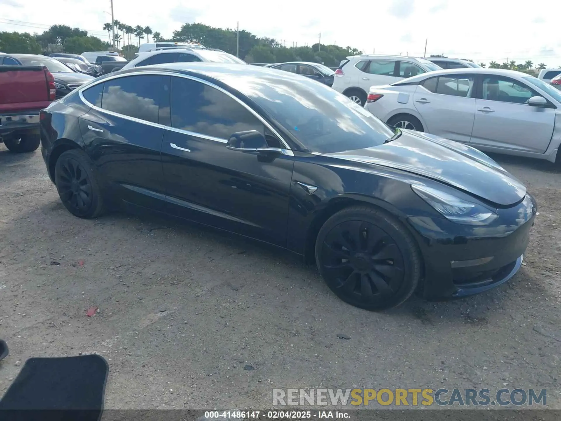 1 fotografías del automóvil dañado 5YJ3E1EB3LF622323 TESLA MODEL 3 2020