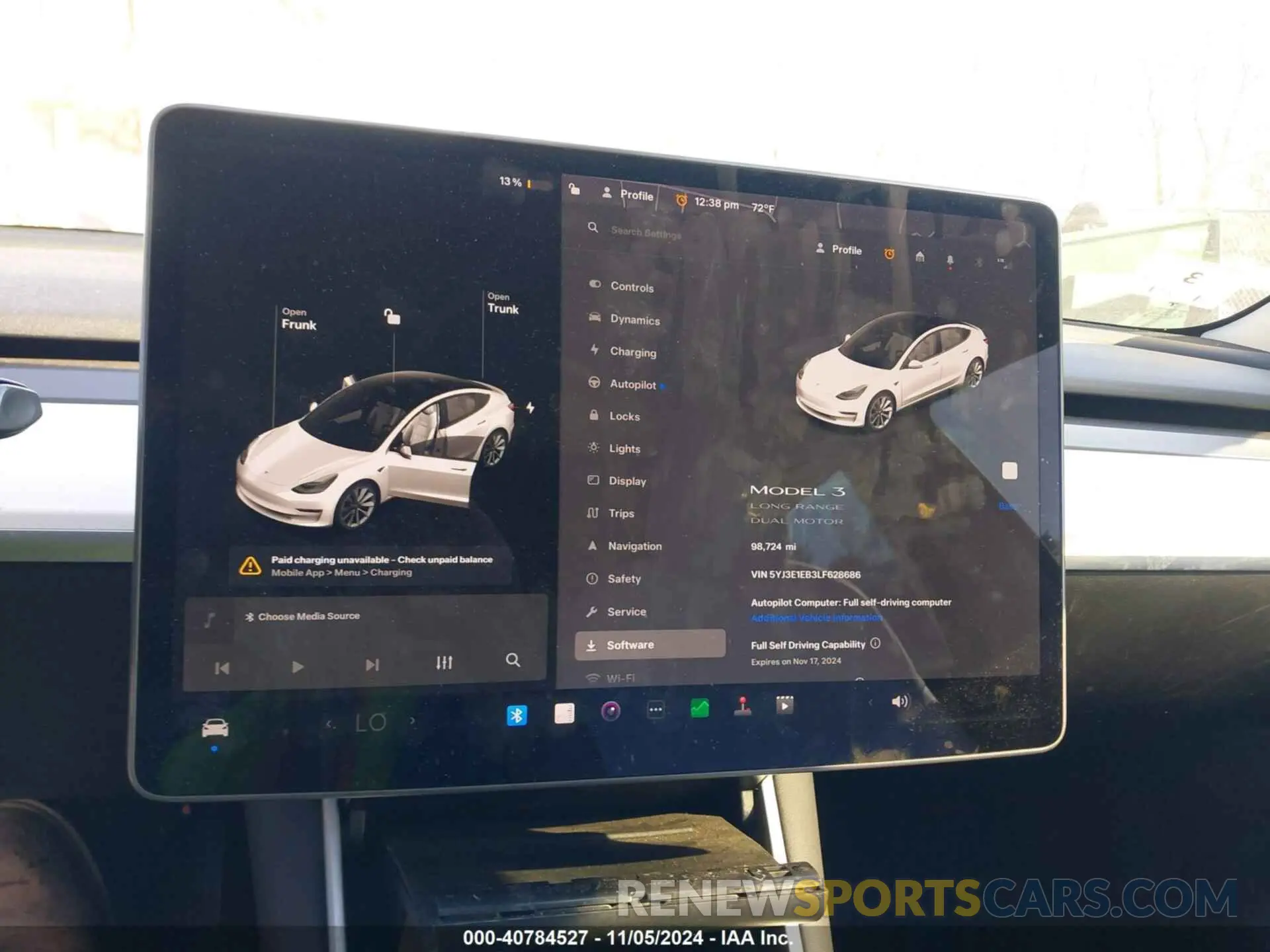 18 fotografías del automóvil dañado 5YJ3E1EB3LF628686 TESLA MODEL 3 2020