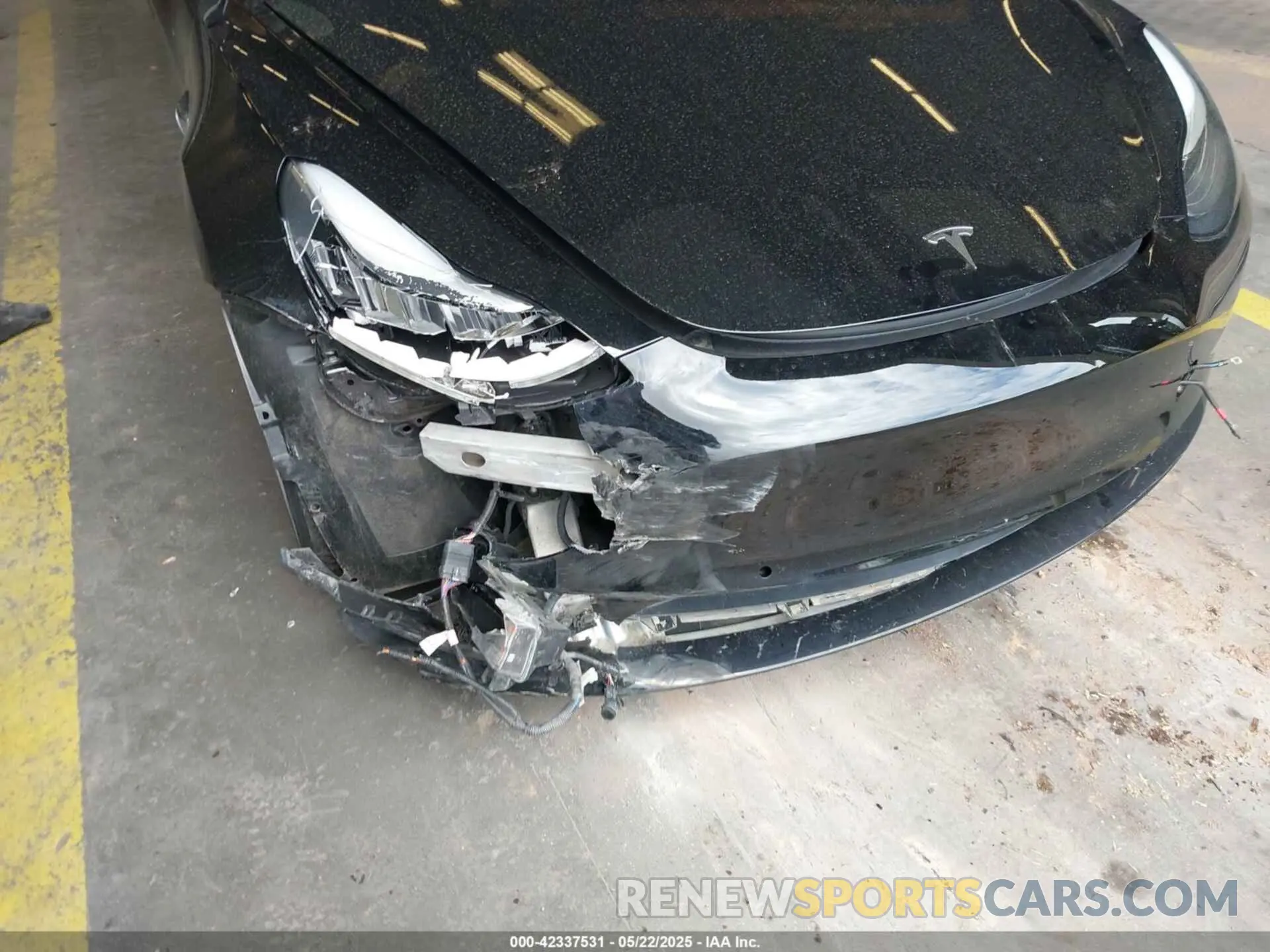 6 fotografías del automóvil dañado 5YJ3E1EB3LF639980 TESLA MODEL 3 2020