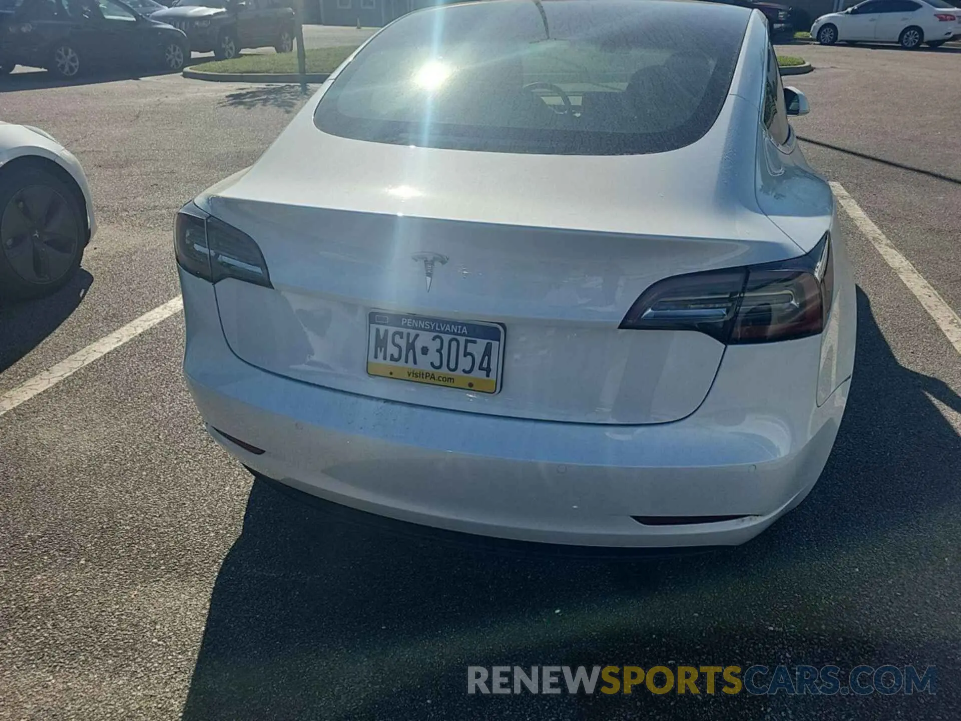 21 fotografías del automóvil dañado 5YJ3E1EB3LF646315 TESLA MODEL 3 2020