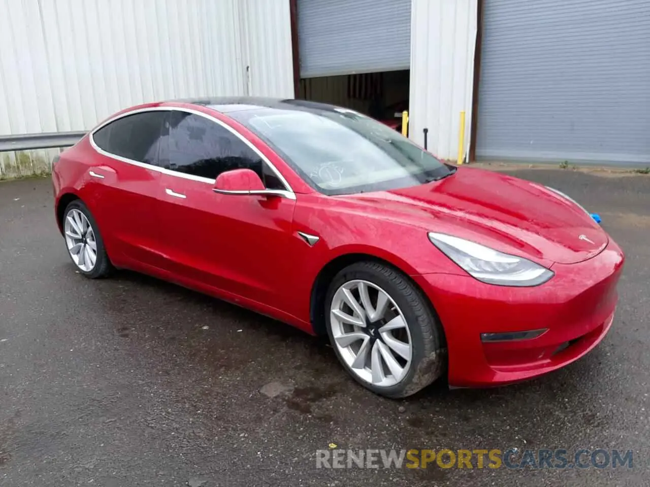 1 fotografías del automóvil dañado 5YJ3E1EB3LF646573 TESLA MODEL 3 2020