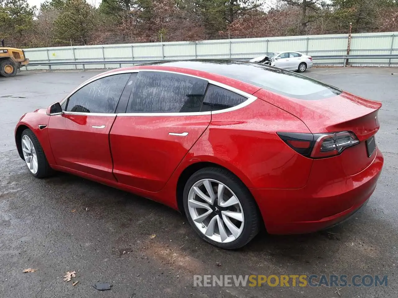 3 fotografías del automóvil dañado 5YJ3E1EB3LF646573 TESLA MODEL 3 2020
