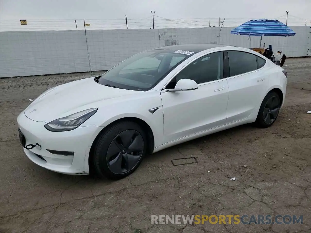 1 fotografías del automóvil dañado 5YJ3E1EB3LF650252 TESLA MODEL 3 2020