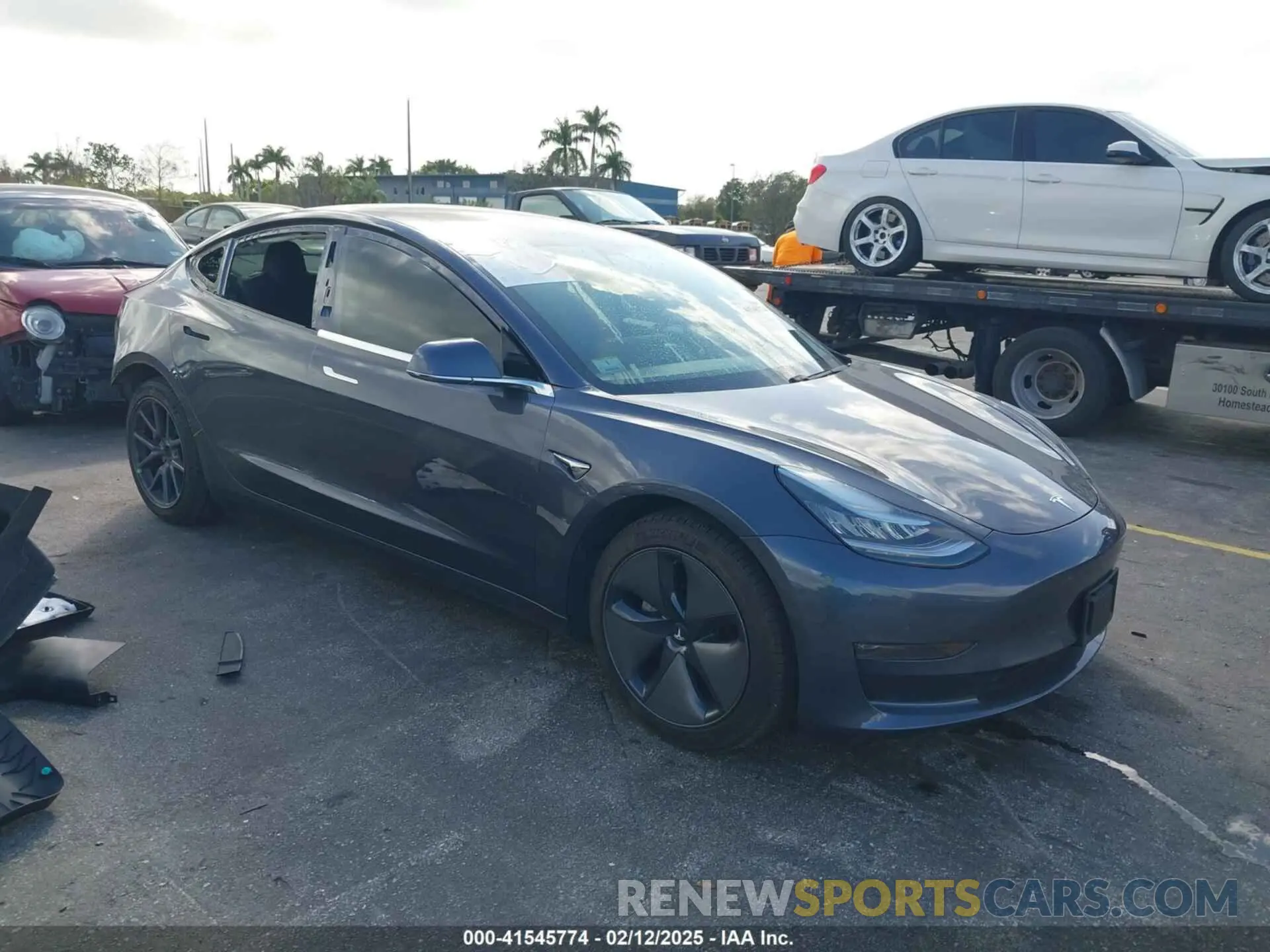 1 fotografías del automóvil dañado 5YJ3E1EB3LF663437 TESLA MODEL 3 2020