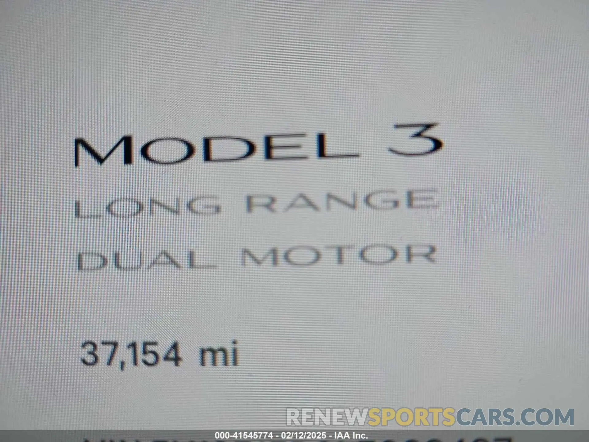 16 fotografías del automóvil dañado 5YJ3E1EB3LF663437 TESLA MODEL 3 2020