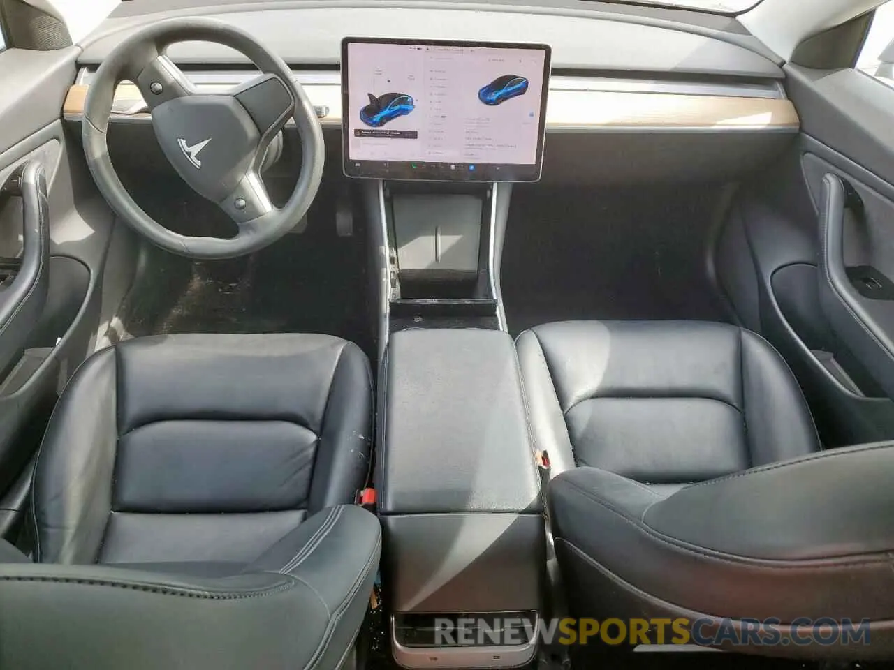 8 fotografías del automóvil dañado 5YJ3E1EB3LF734880 TESLA MODEL 3 2020