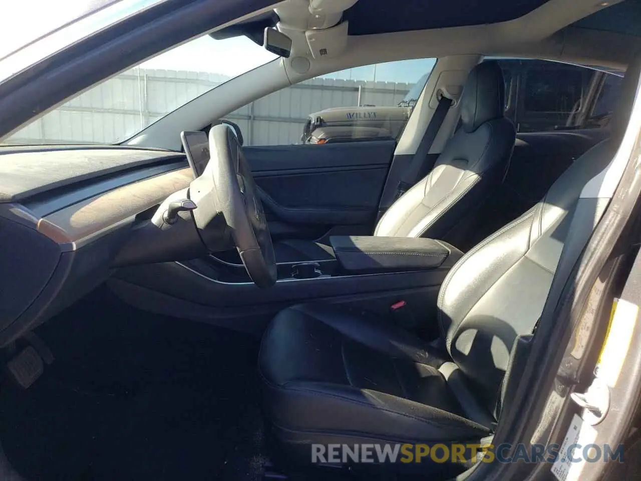 7 fotografías del automóvil dañado 5YJ3E1EB3LF734913 TESLA MODEL 3 2020