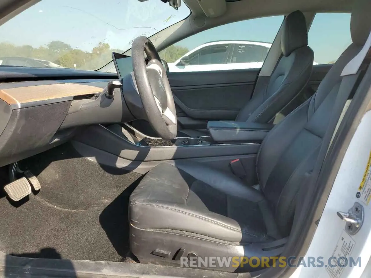 7 fotografías del automóvil dañado 5YJ3E1EB3LF787644 TESLA MODEL 3 2020