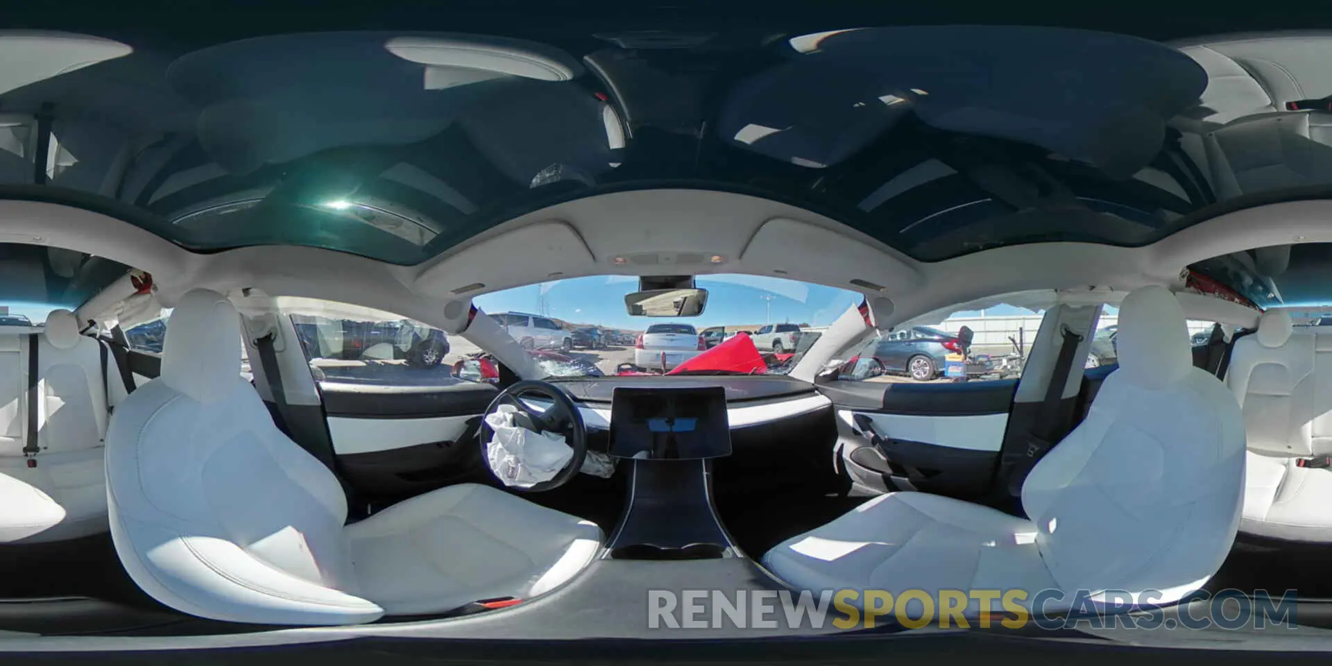 15 fotografías del automóvil dañado 5YJ3E1EB3LF787966 TESLA MODEL 3 2020