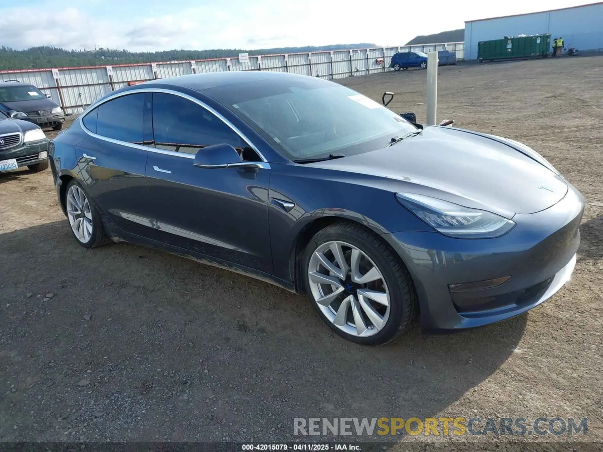 1 fotografías del automóvil dañado 5YJ3E1EB3LF801834 TESLA MODEL 3 2020