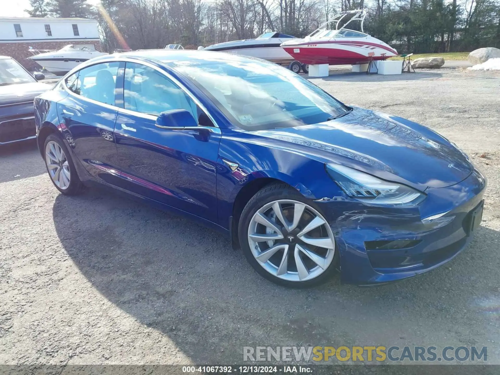 1 fotografías del automóvil dañado 5YJ3E1EB4LF547048 TESLA MODEL 3 2020