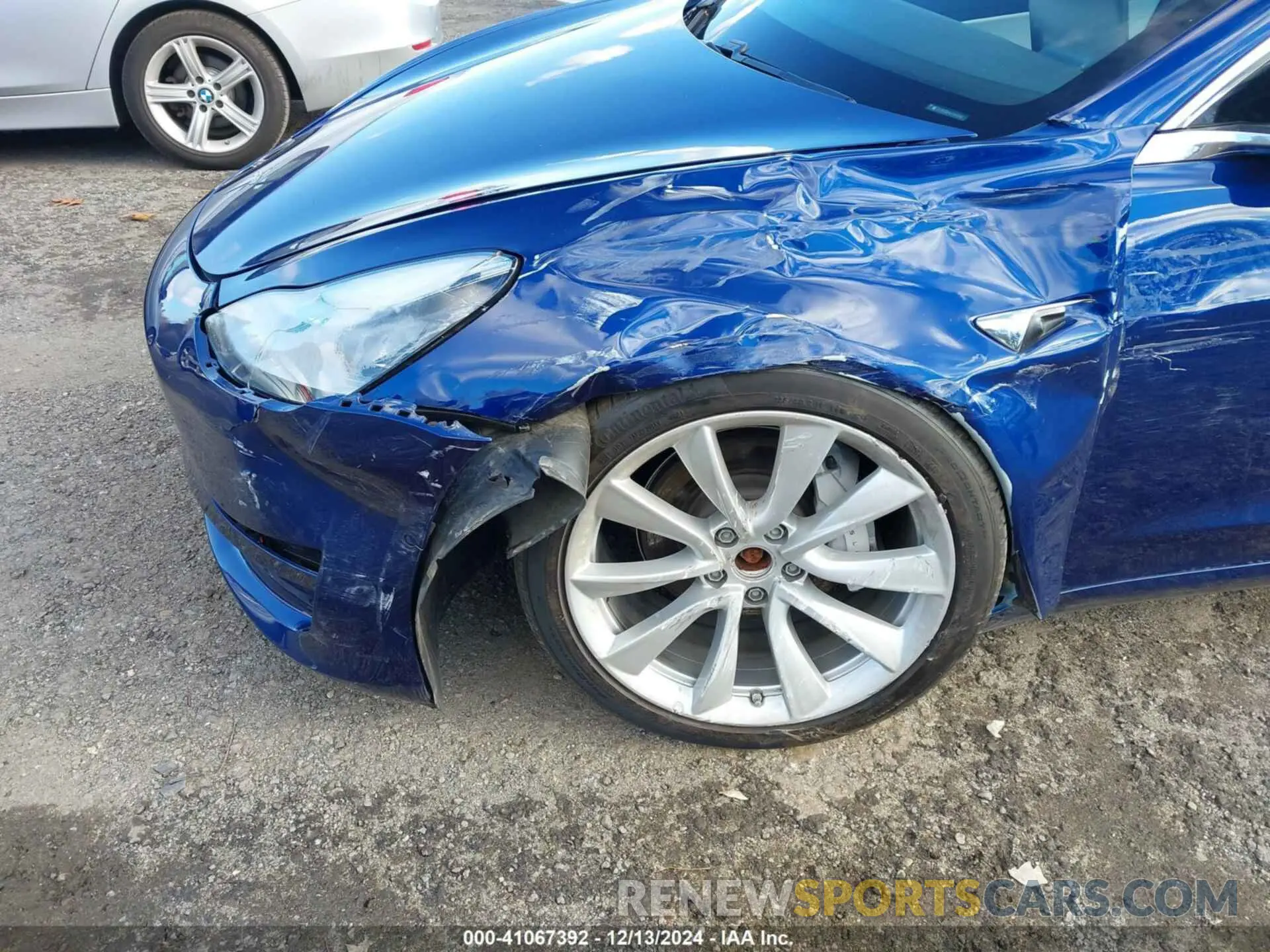 20 fotografías del automóvil dañado 5YJ3E1EB4LF547048 TESLA MODEL 3 2020