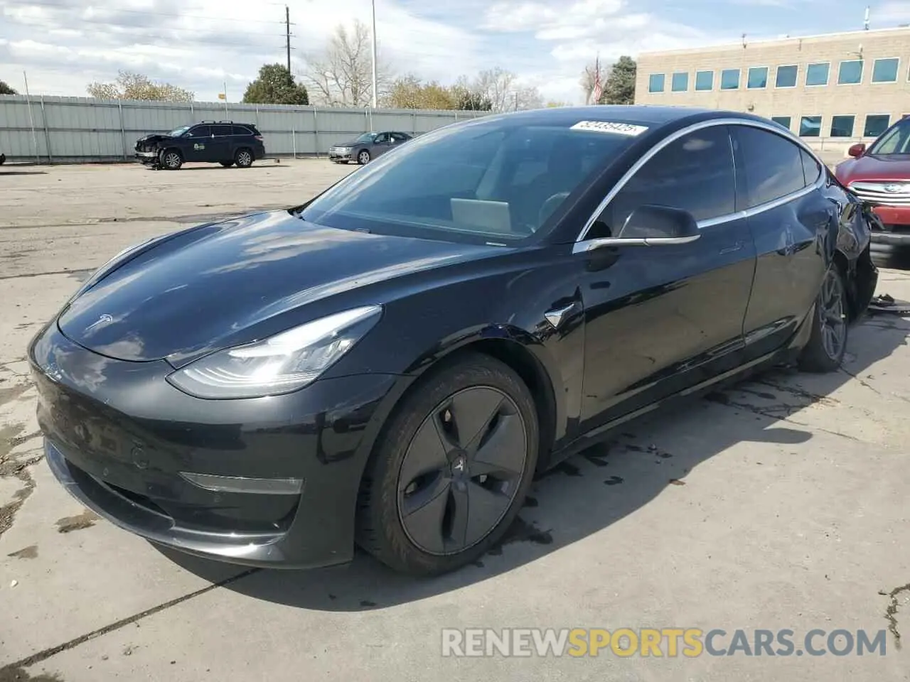 1 fotografías del automóvil dañado 5YJ3E1EB4LF599909 TESLA MODEL 3 2020