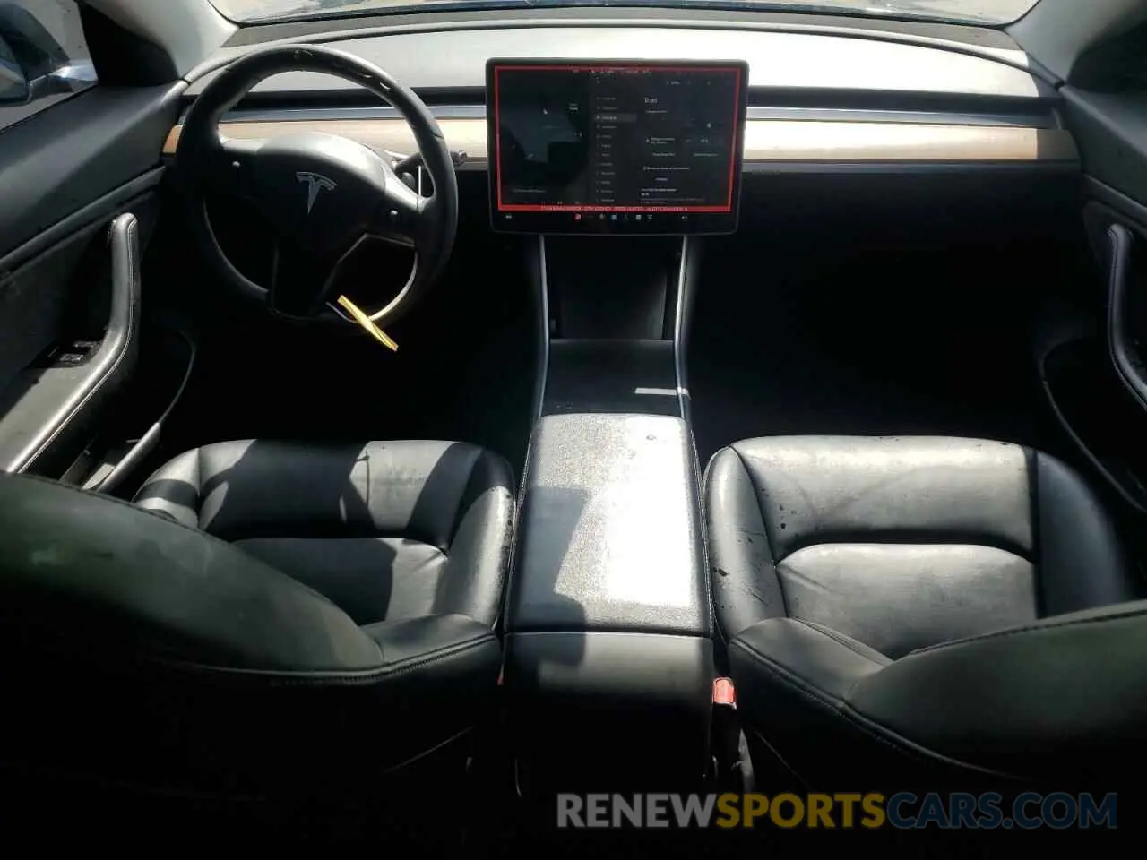 8 fotografías del automóvil dañado 5YJ3E1EB4LF599909 TESLA MODEL 3 2020