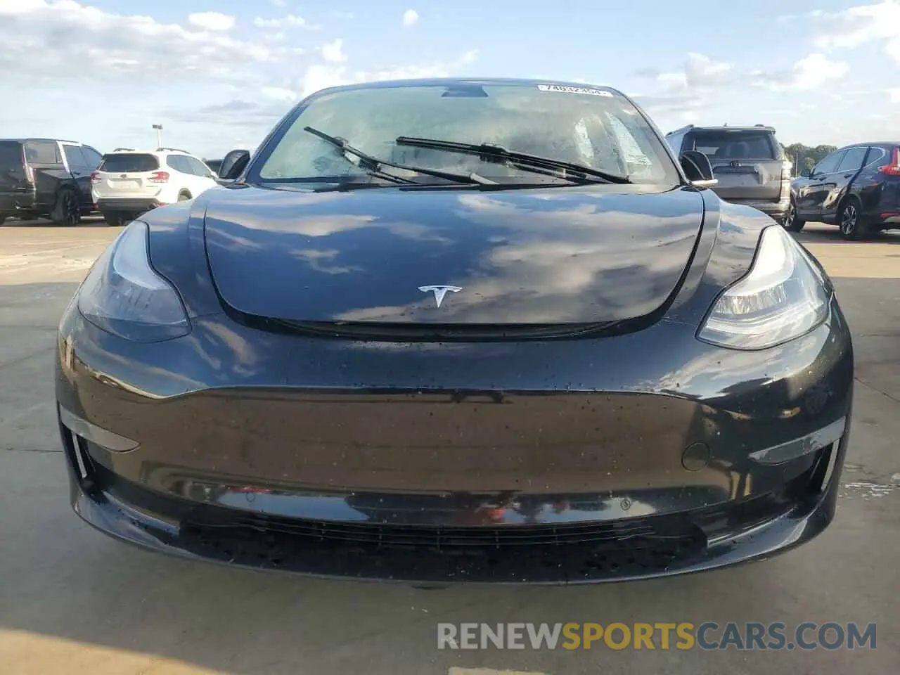 5 fotografías del automóvil dañado 5YJ3E1EB4LF600203 TESLA MODEL 3 2020