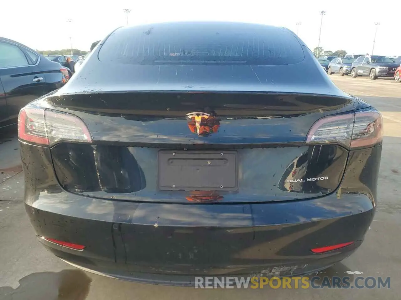 6 fotografías del automóvil dañado 5YJ3E1EB4LF600203 TESLA MODEL 3 2020