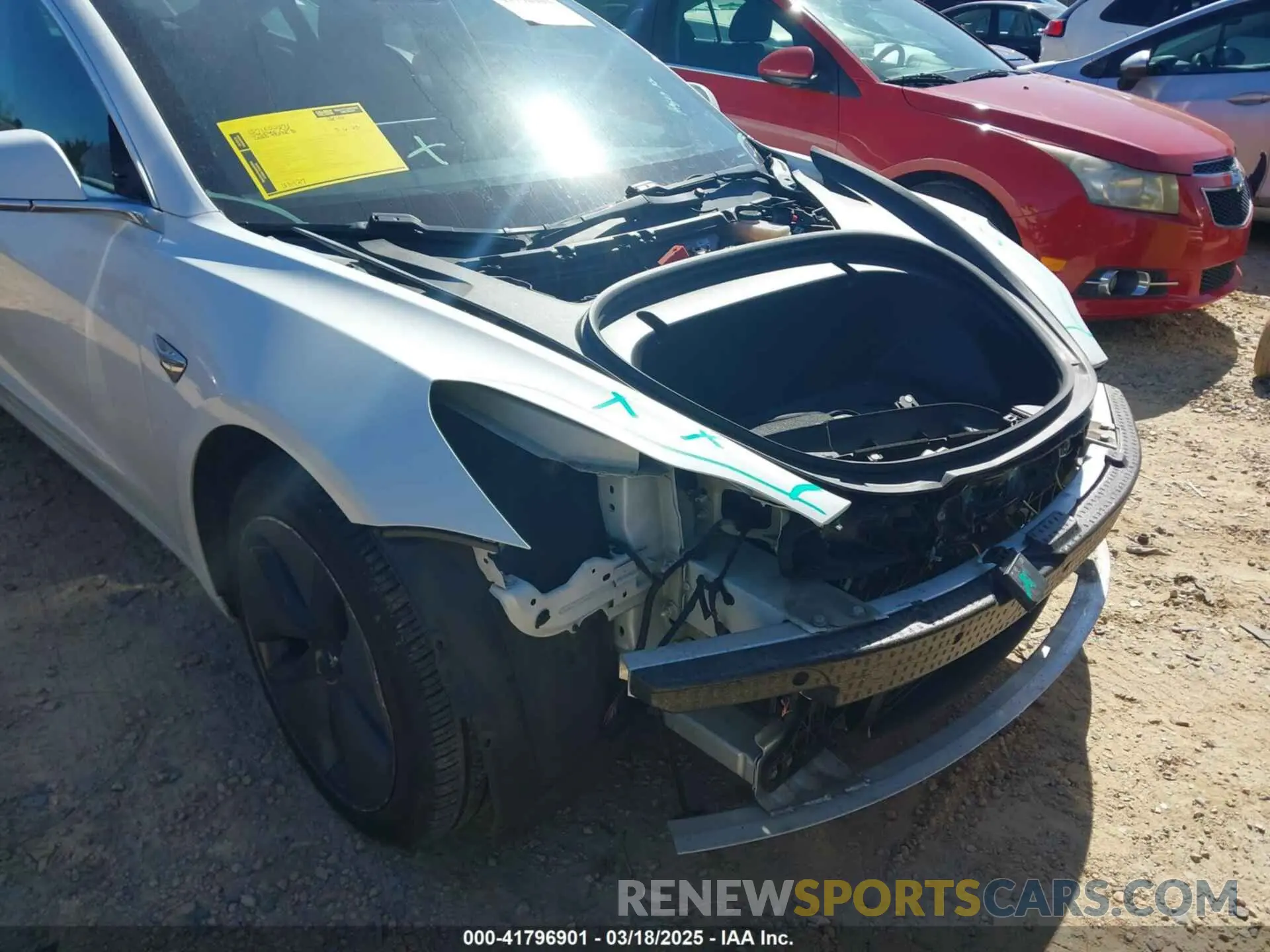 10 fotografías del automóvil dañado 5YJ3E1EB4LF619026 TESLA MODEL 3 2020