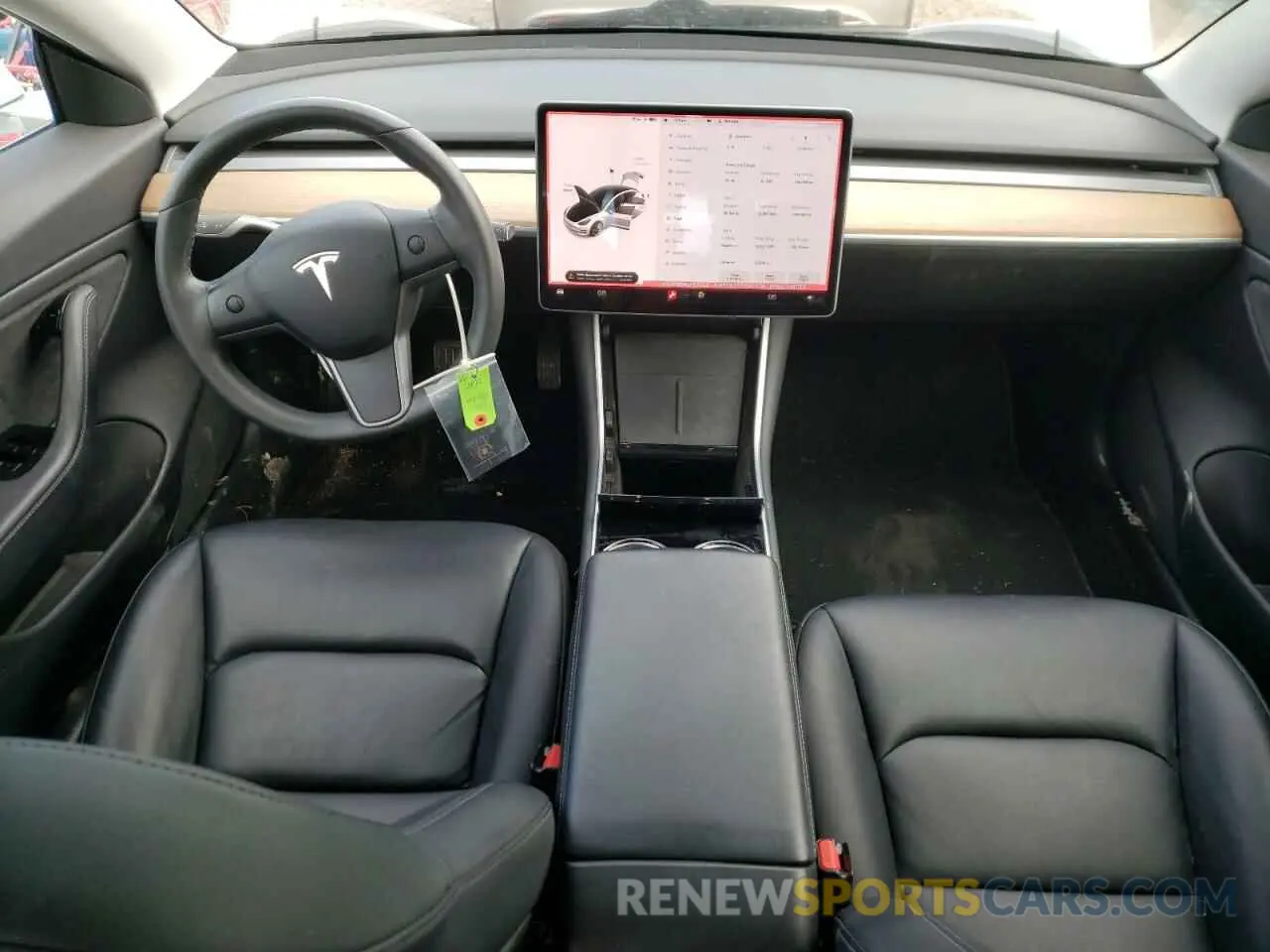 8 fotografías del automóvil dañado 5YJ3E1EB4LF621035 TESLA MODEL 3 2020