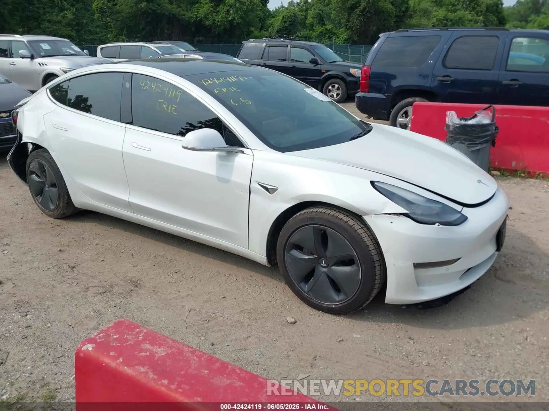 1 fotografías del automóvil dañado 5YJ3E1EB4LF637770 TESLA MODEL 3 2020
