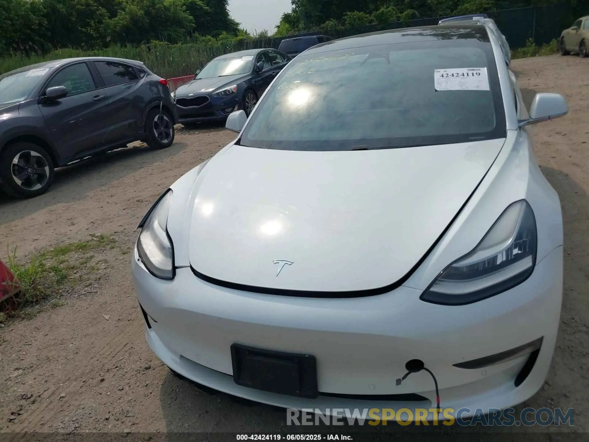 12 fotografías del automóvil dañado 5YJ3E1EB4LF637770 TESLA MODEL 3 2020