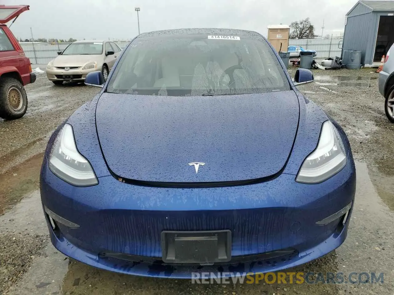 5 fotografías del automóvil dañado 5YJ3E1EB4LF639406 TESLA MODEL 3 2020