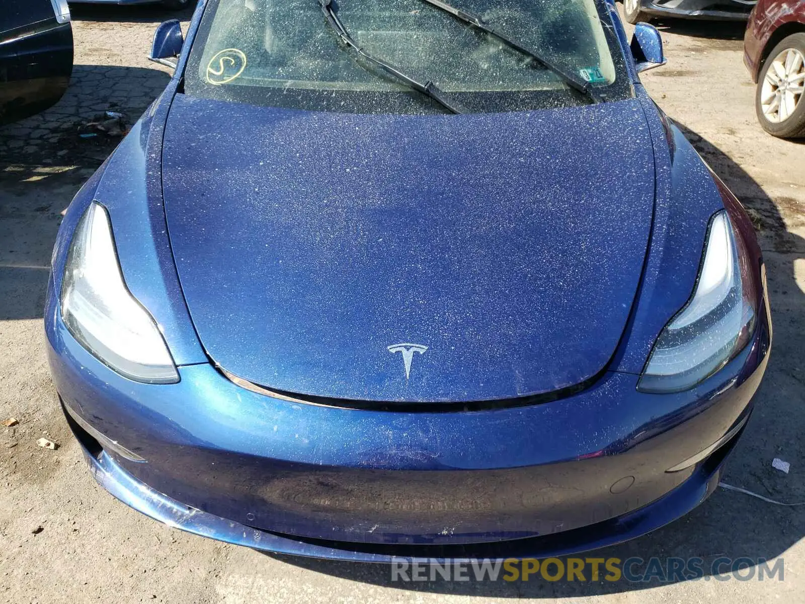 7 fotografías del automóvil dañado 5YJ3E1EB4LF646369 TESLA MODEL 3 2020