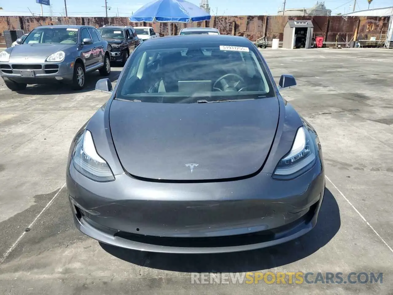 5 fotografías del automóvil dañado 5YJ3E1EB4LF650955 TESLA MODEL 3 2020