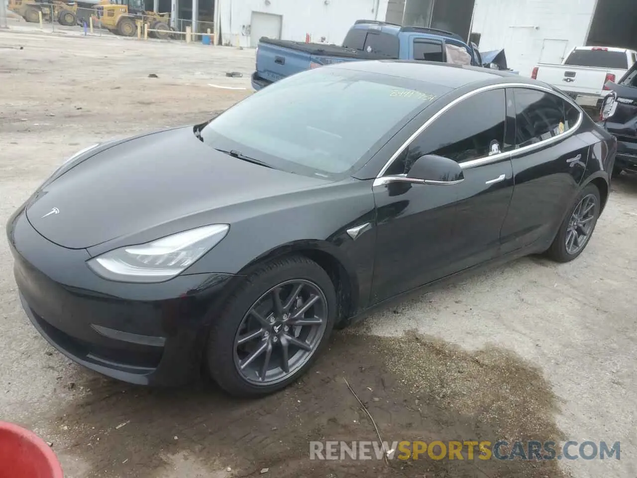 1 fotografías del automóvil dañado 5YJ3E1EB4LF663043 TESLA MODEL 3 2020