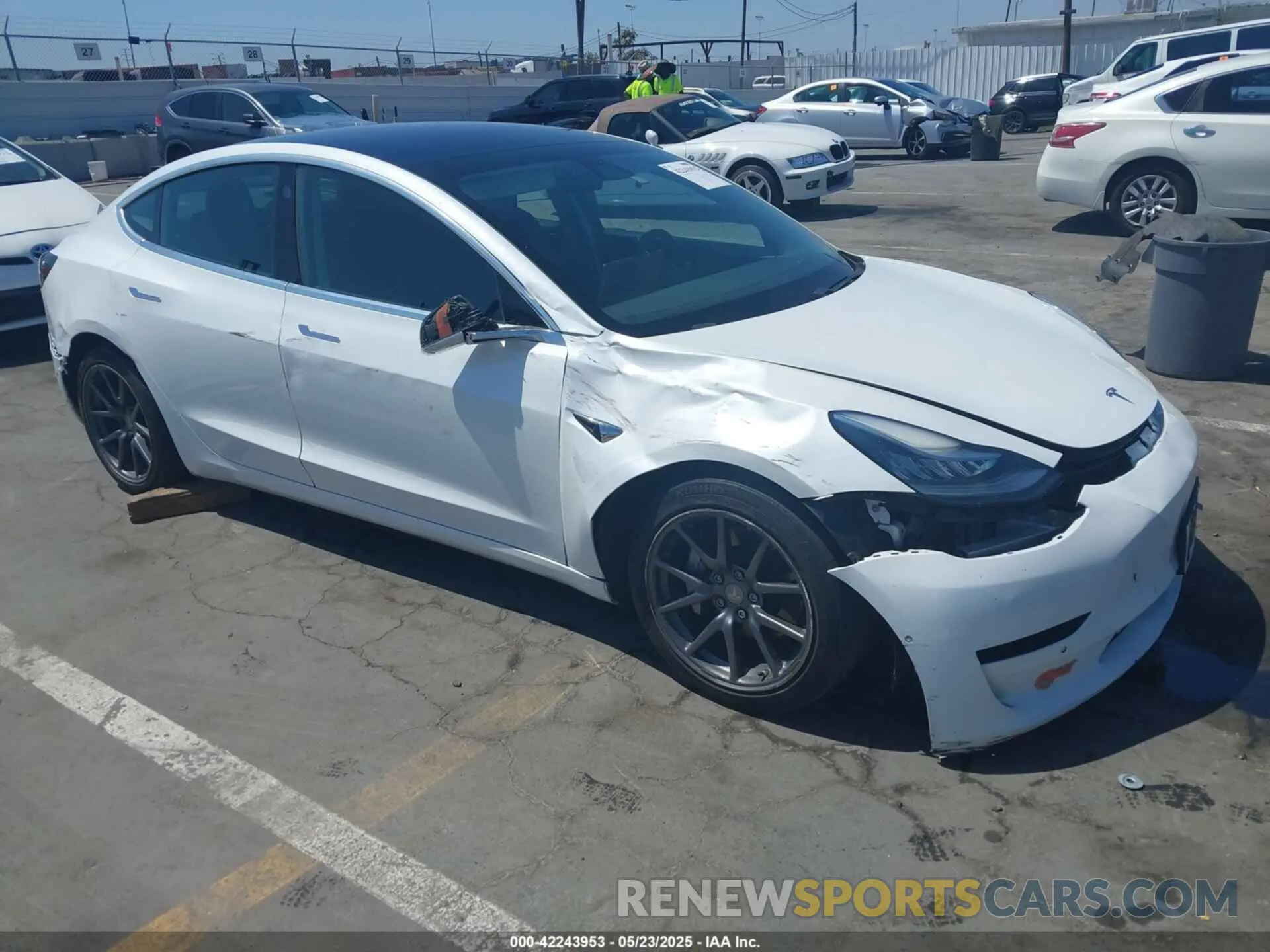 1 fotografías del automóvil dañado 5YJ3E1EB4LF665794 TESLA MODEL 3 2020