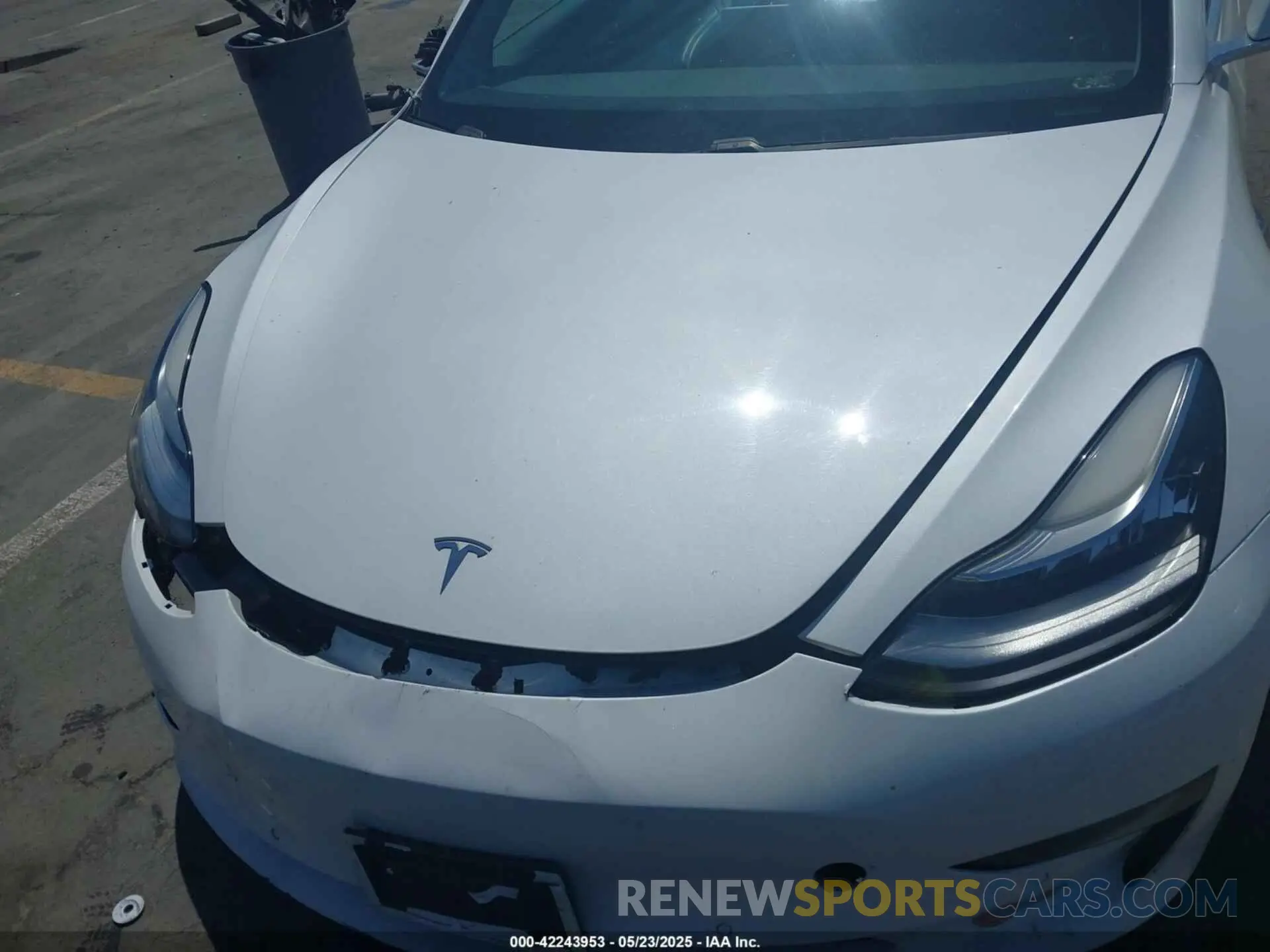 6 fotografías del automóvil dañado 5YJ3E1EB4LF665794 TESLA MODEL 3 2020