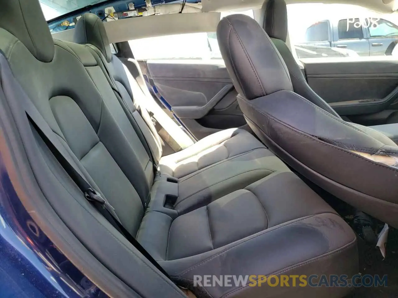 6 fotografías del automóvil dañado 5YJ3E1EB4LF667187 TESLA MODEL 3 2020