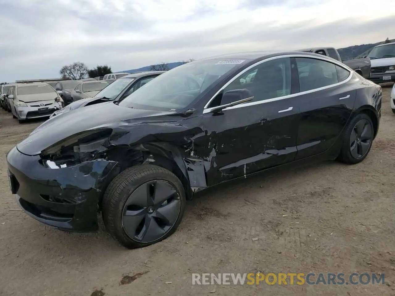 1 fotografías del automóvil dañado 5YJ3E1EB4LF710488 TESLA MODEL 3 2020