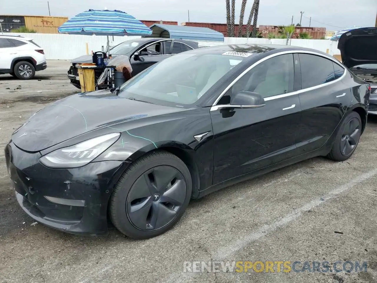 1 fotografías del automóvil dañado 5YJ3E1EB4LF742129 TESLA MODEL 3 2020