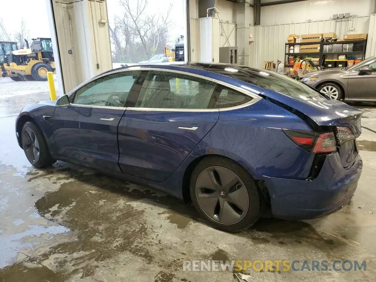 2 fotografías del automóvil dañado 5YJ3E1EB4LF790472 TESLA MODEL 3 2020