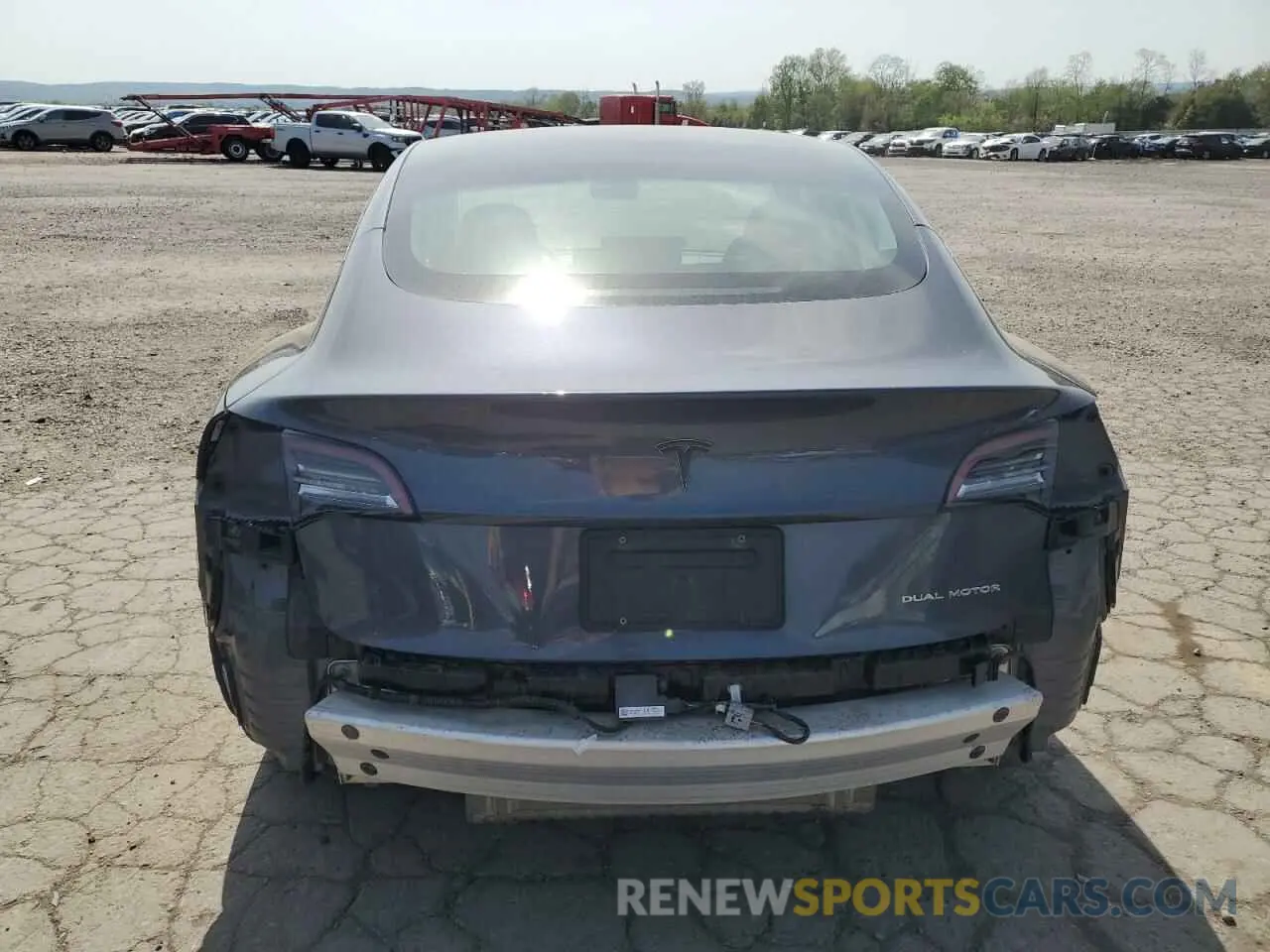 6 fotografías del automóvil dañado 5YJ3E1EB5LF589907 TESLA MODEL 3 2020