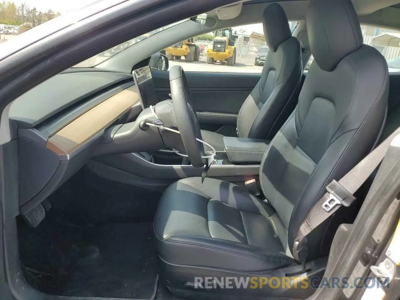 7 fotografías del automóvil dañado 5YJ3E1EB5LF589907 TESLA MODEL 3 2020