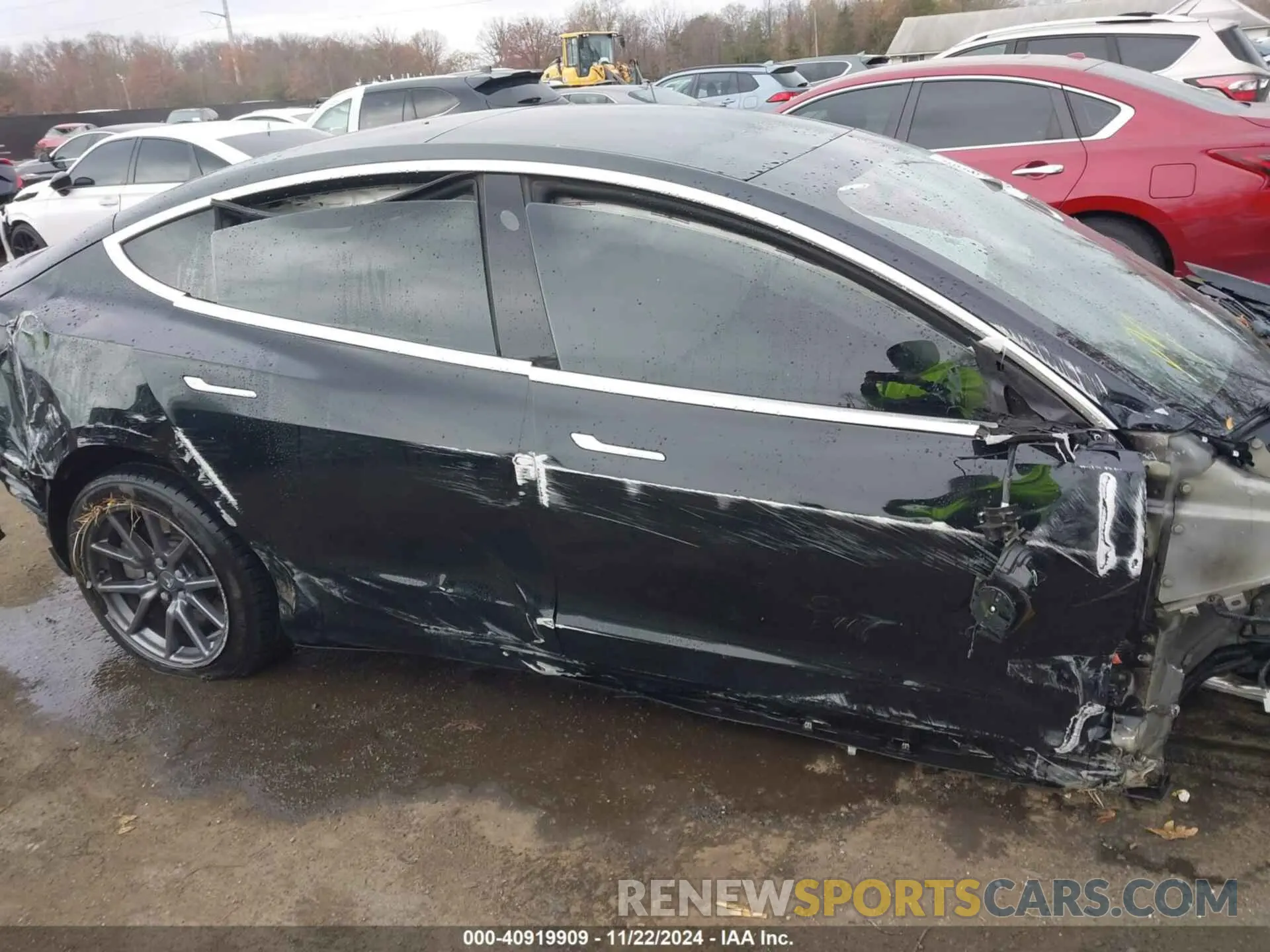 12 fotografías del automóvil dañado 5YJ3E1EB5LF600145 TESLA MODEL 3 2020