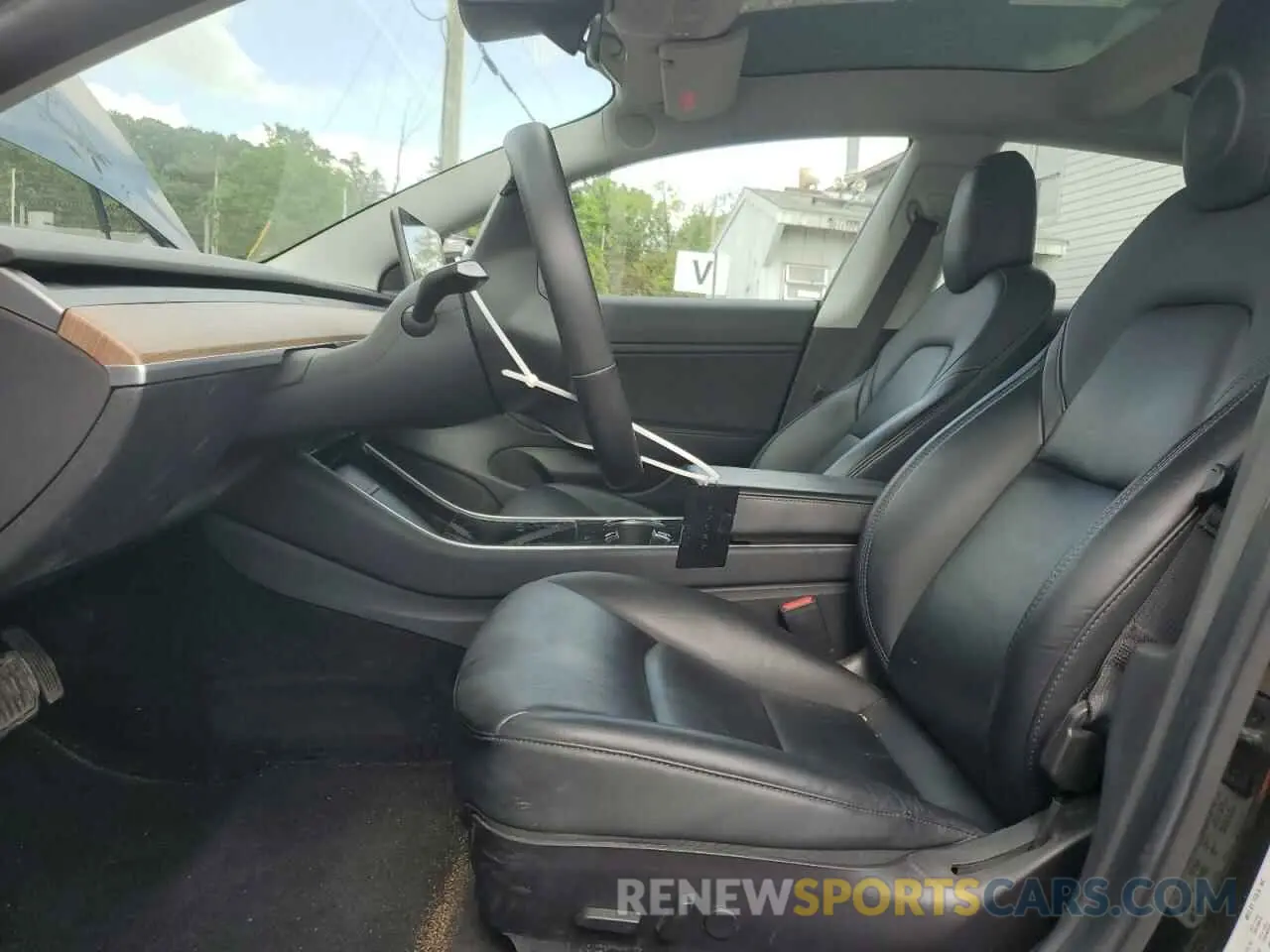 7 fotografías del automóvil dañado 5YJ3E1EB5LF600596 TESLA MODEL 3 2020