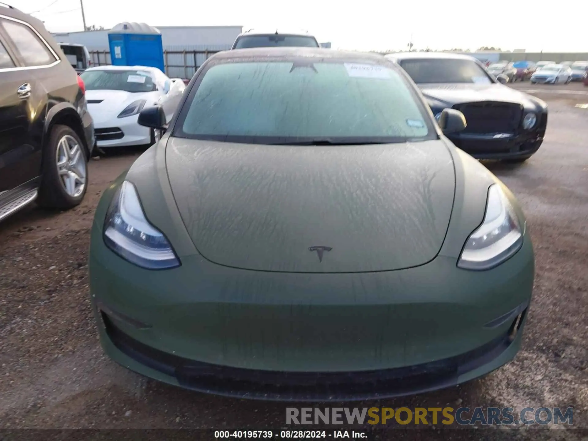 11 fotografías del automóvil dañado 5YJ3E1EB5LF607080 TESLA MODEL 3 2020