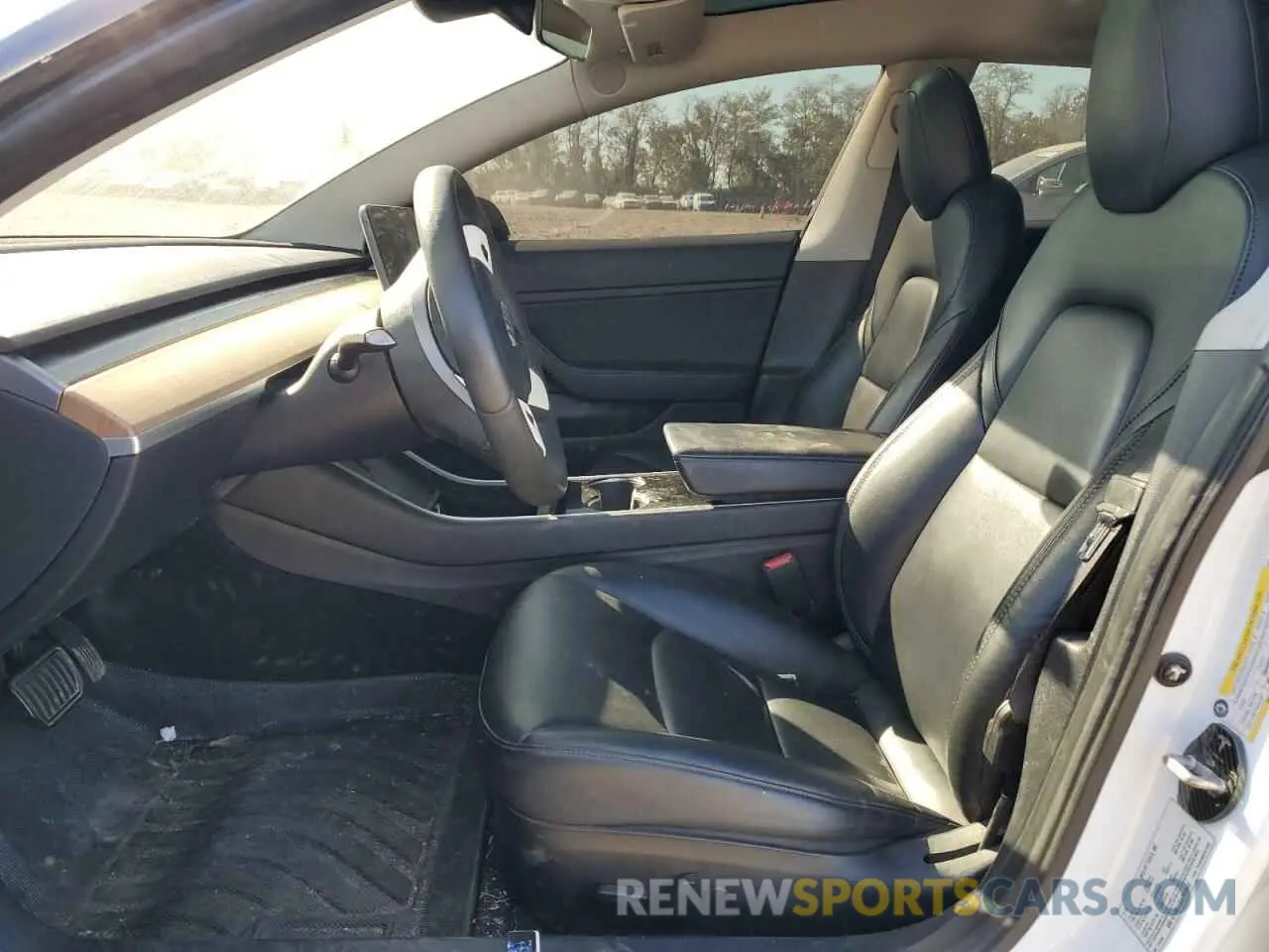 7 fotografías del automóvil dañado 5YJ3E1EB5LF618452 TESLA MODEL 3 2020