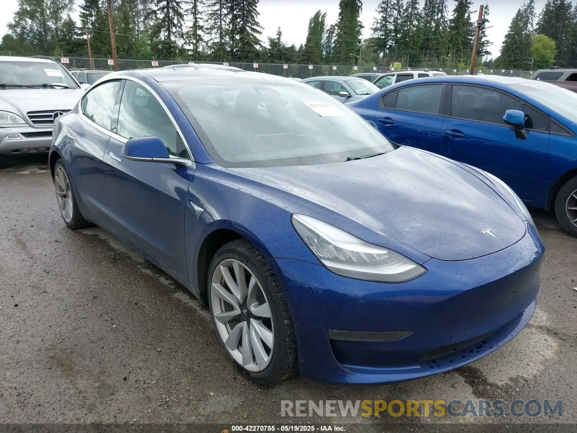 1 fotografías del automóvil dañado 5YJ3E1EB5LF620699 TESLA MODEL 3 2020