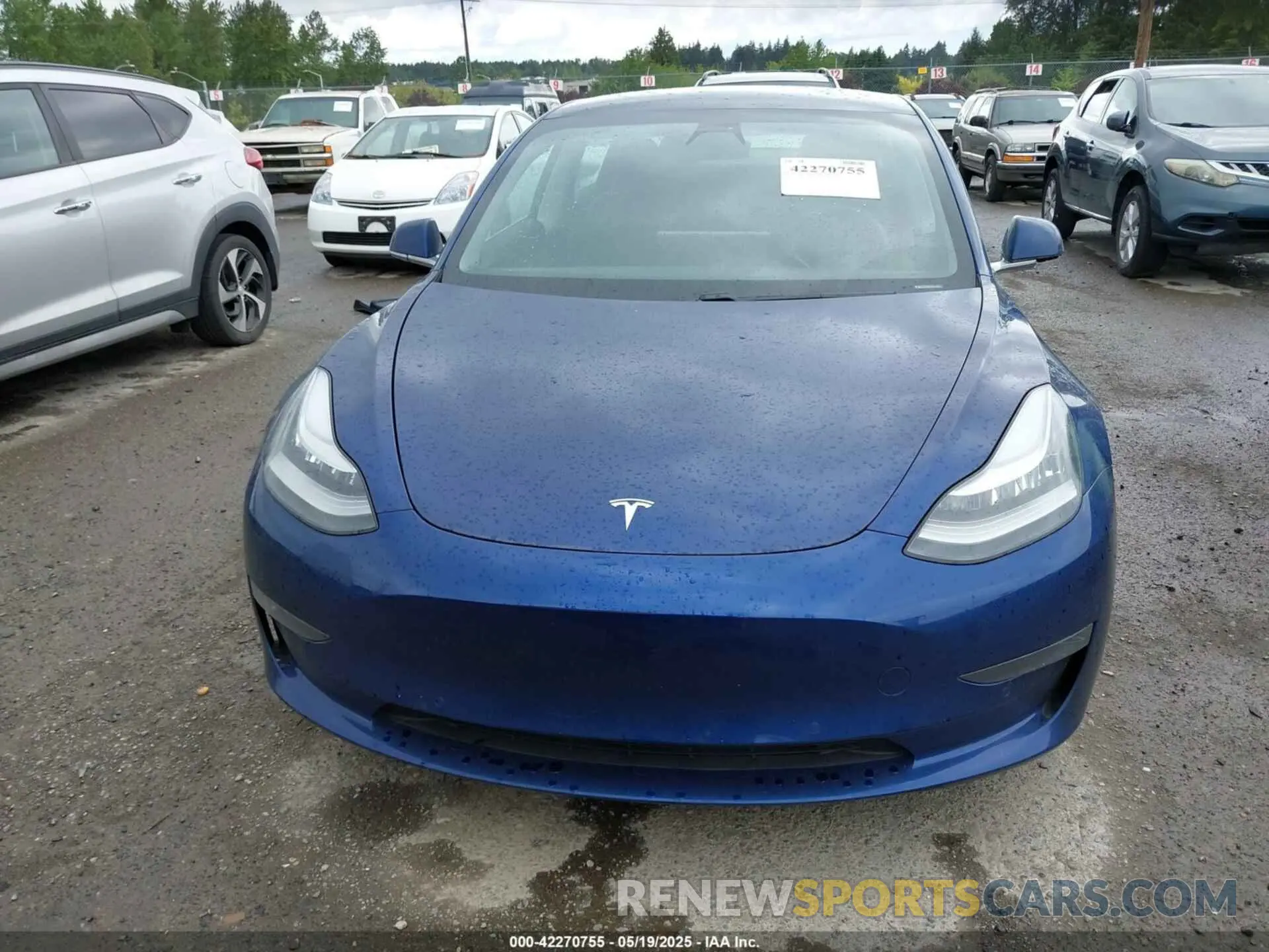 13 fotografías del automóvil dañado 5YJ3E1EB5LF620699 TESLA MODEL 3 2020