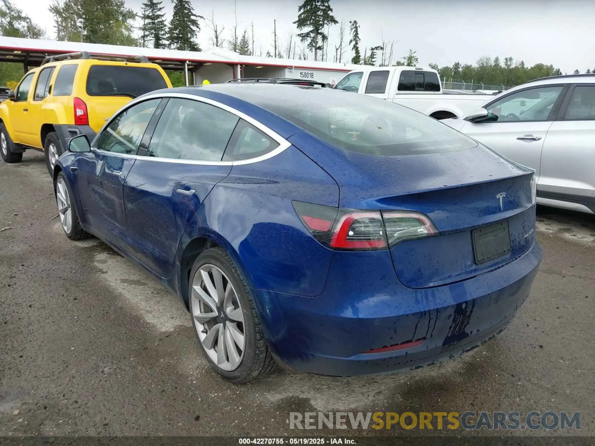 3 fotografías del automóvil dañado 5YJ3E1EB5LF620699 TESLA MODEL 3 2020