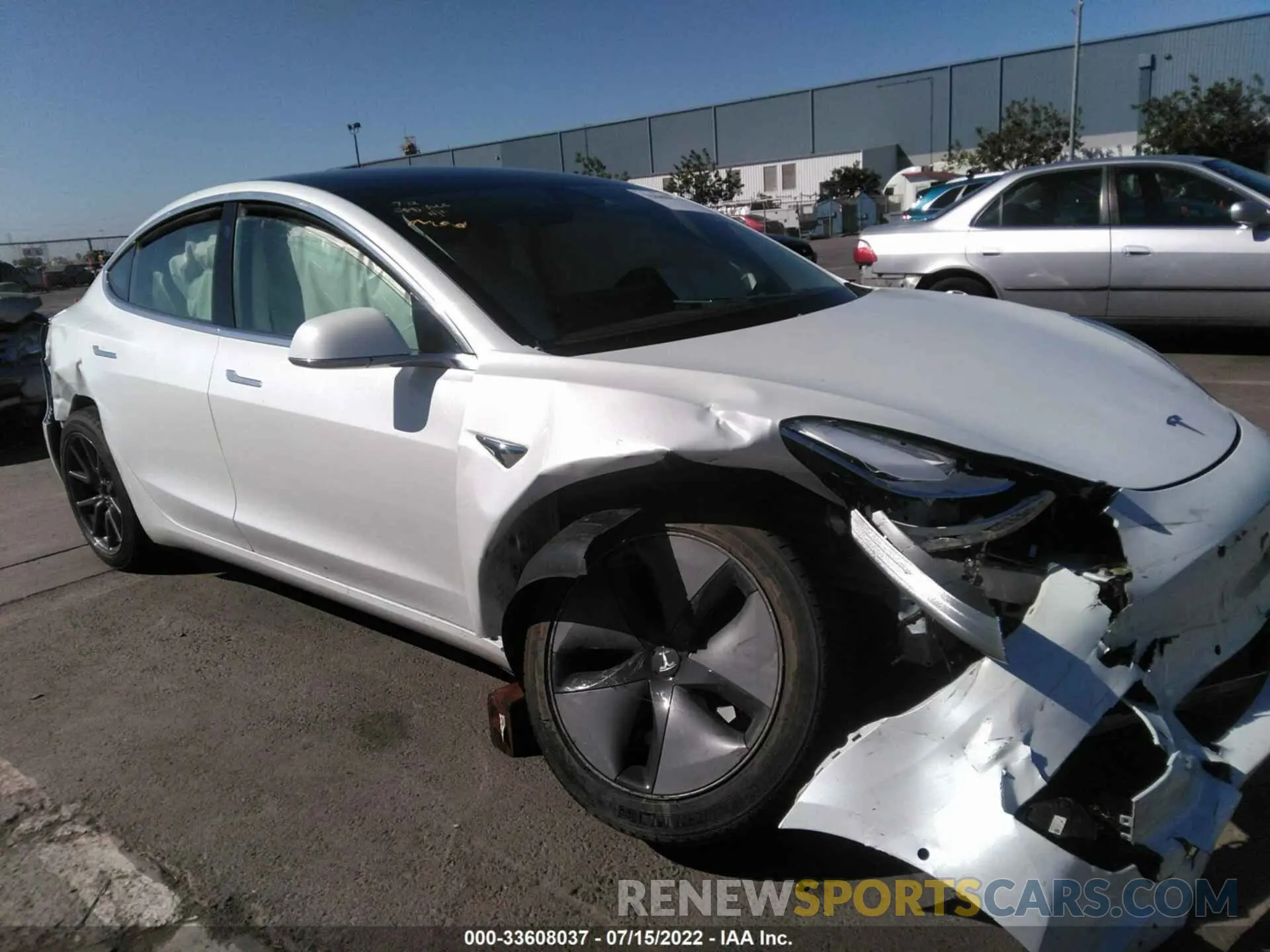 6 fotografías del automóvil dañado 5YJ3E1EB5LF719961 TESLA MODEL 3 2020